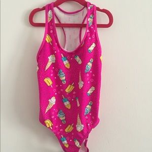Girls one piece bathing suit size 10
